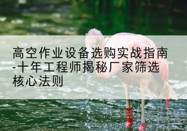 左云剪叉式升降机厂家-高空作业设备选购实战指南-十年工程师揭秘厂家筛选核心法则